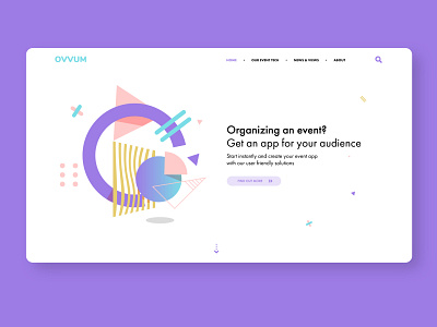 WEBSITE FOR OVVUM app branding design figma flat icon logo ui ux web