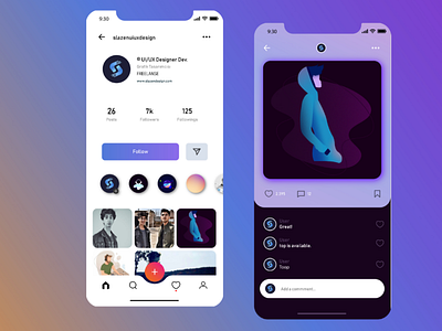 Instagram 2019 Consept app ui ux appdesign design