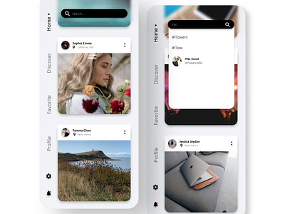 Photograph App design appdesign figma invision ui uidesign uiux ux webdesign