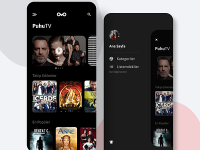 Puhu tv reDesign appdesign figma invision ui uidesign uiux ux webdesign