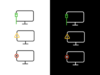 Internet Connection Icons design flat icon simple vector