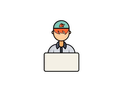 Geeky boy :) design flat illustrate illustration illustration art simple vector vector art