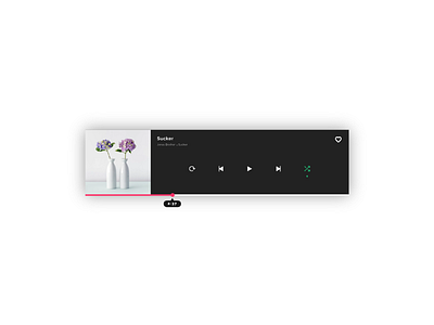 Music player UI design