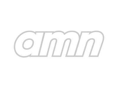 amn logo branding design flat icon logo typography vector