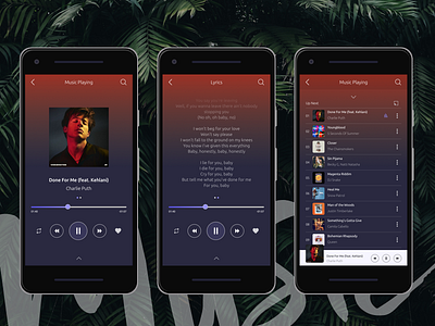 My Music — Music Player UI