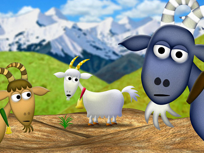 The 3 Billy Goats Gruff: KidsOut Charity Animation animation