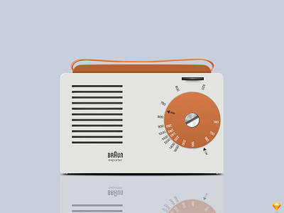 Braun Exporter 2 Vector Illustration