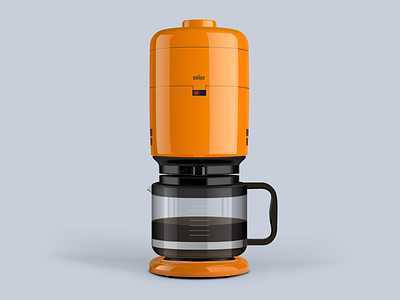 Braun Aromaster KF20 Vector Illustration