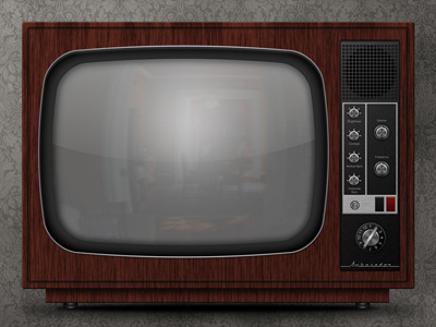 TV old tv photoshop retro tv tv from scratch vintage