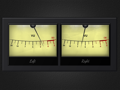 Vu-Meter meter photoshop shape vector vu