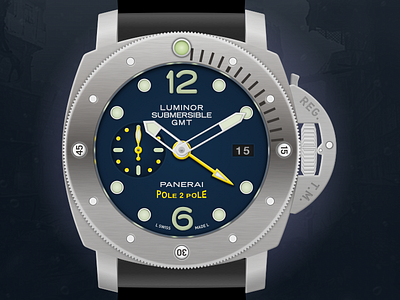 Panerai Luminor Submersible 1950 GMT Watch Icon