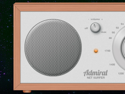 Admiral helvetica neue internet photoshop radio retro vintage