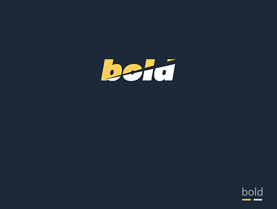 bold logotype