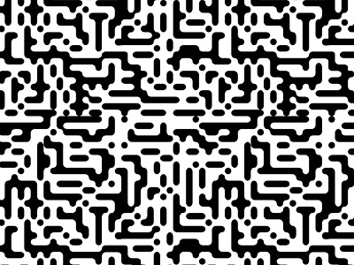 Ink Pattern black geometric illustrator ink magnetic pattern white