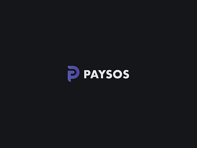Paysos Logo animation branding branding identity graphic design identity letter lettering logo logo design logotype