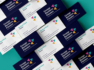 Logo, Brand Identity & Website Design - Grange Business Finance