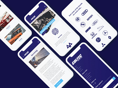 Coltec Website Design