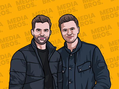 Media Bros Website & Illustrations