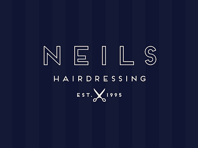 Neils Hairdressing – Logo Design brand branding identity identitydesign logo logodose logoinspo logolove