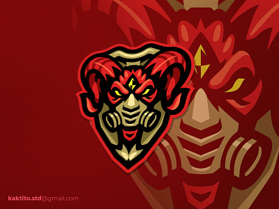 Devil Mask branding debut design designgraphic esport logo mascot mascot logo vector