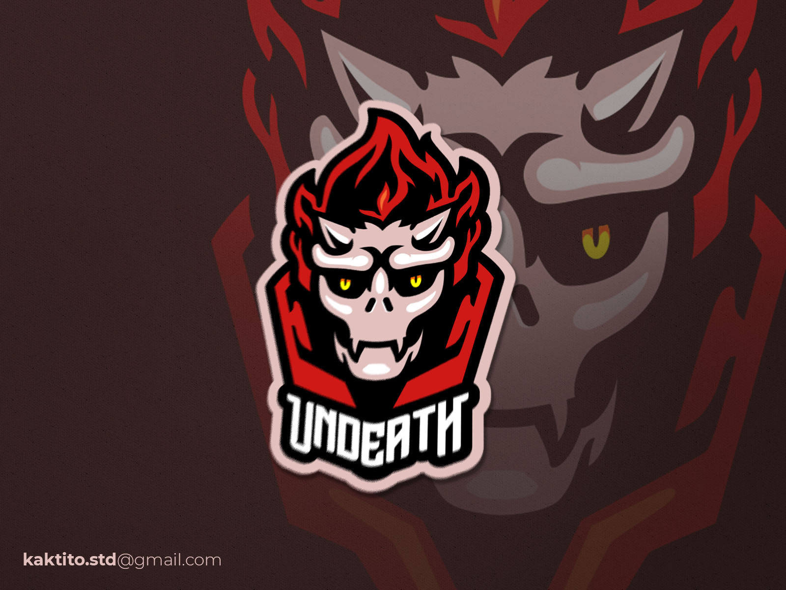 Undeath Logo by Kaktito.Std on Dribbble