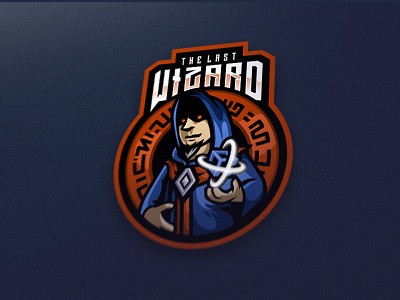 The Last Wizard debut design designgraphic esport illustration logo mascot potrait sport vector