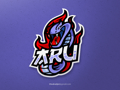 Aru animal debut design designgraphic esport illustration logo mascot mascot logo sport vector