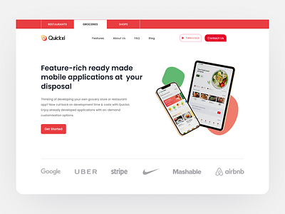 Quickxi Headless E-Commerce Product UI/UX design