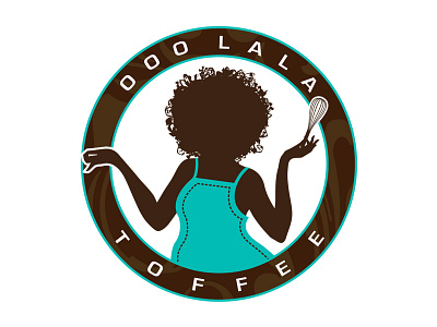 Ooo LaLa Toffee logodesign
