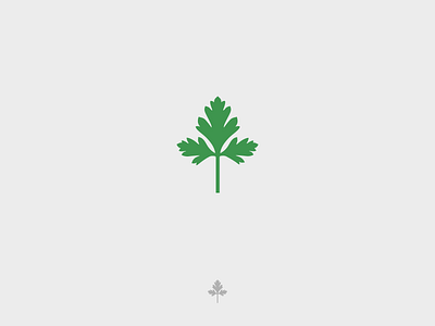 Logo for "Parsley" Grocery Store