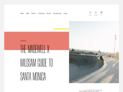 Inspo article daily ui design minimal minimalism typography ui ux uxd web web design website