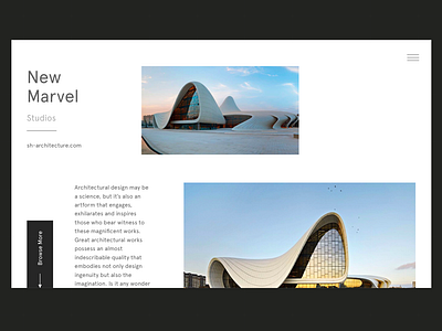 SH-Architecture architecture daily ui design minimal minimalism photography typography ui ux uxd web web design website