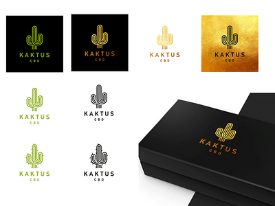 Logo design of a cactus