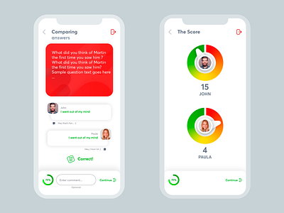 Redesign for Quizz app