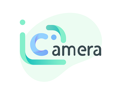 Camera Logo brading brand cam camera font icons illustration logo typography