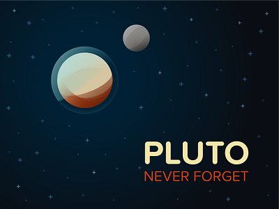 Pluto: Never Forget