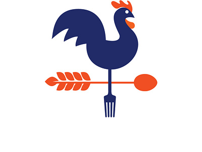 Weather Vane Rooster Logo For Sale