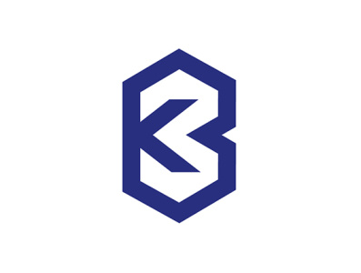 Letter KB or BK Logo for sale branding design elegant graphic design icon logo logo for sale modern monogram navy blue stylish logo symbol typography ui unique ux vector