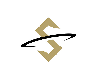 Elegant Letter S Logo for sale black branding creative design elegant gold graphic design icon illustration l e t e r i n g a r t logo modern s logo simple typography ui ux