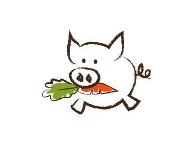 Happy Pig Logo