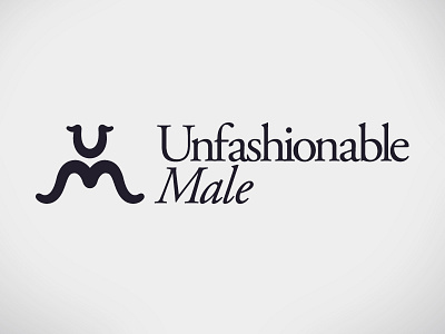 Quick logo - Unfashionable Male