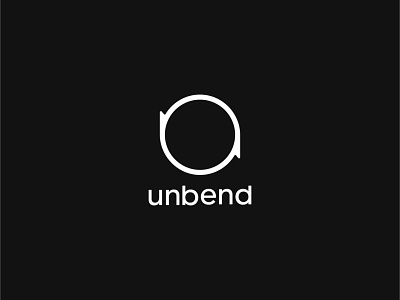 unbend hair salon VI branding ci design icon illustration logo minimal visual identity web