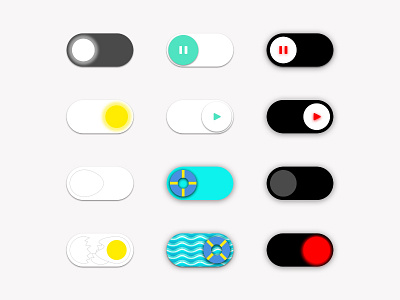 On/Off Switch — Daily UI Challenge #015 015 15 app daily dailyui design icon interface onoff switch ui ux