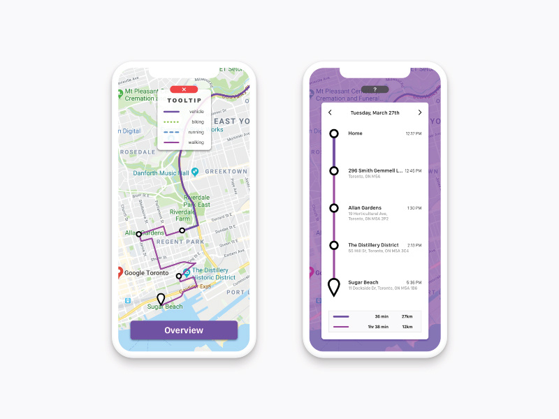 Location Tracker — Daily UI Challenge #020 white iphonex instagram map location tracker 020 20 design daily dailyui apapp
