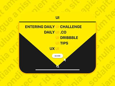Search — Daily UI Challenge #022