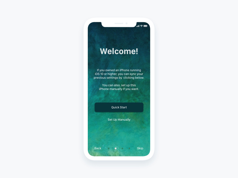 Onboarding — Daily UI Challenge #023 ios uiux ui idea concept onboarding 023 23 design daily dailyui app