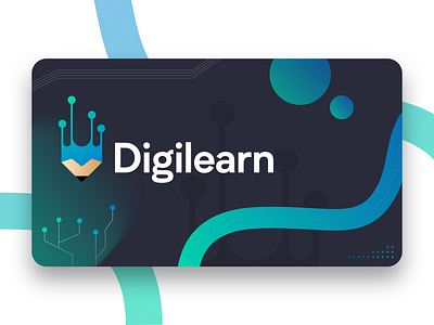 Digilearn branding design icon illustration logo design typography vector visual design