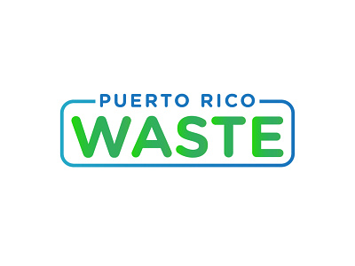 Puerto Rico Waste brand branding logo puerto rico