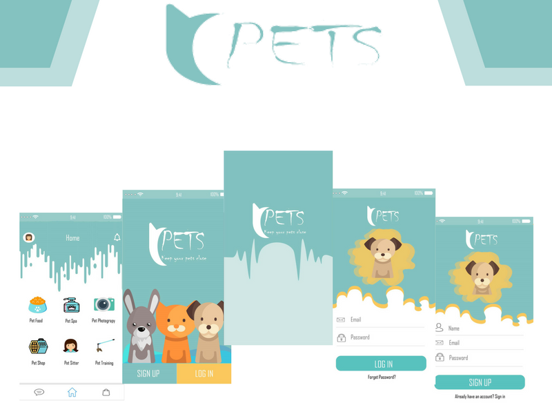 Pets App by devi andista pratiwi on Dribbble