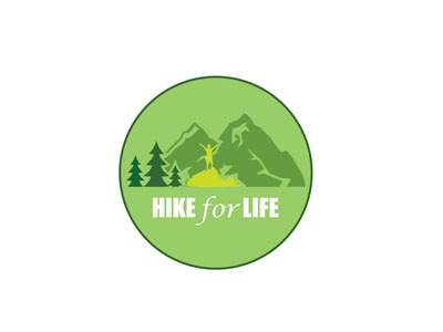 Logo Design health hike life nepal